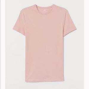 Crew-neck T-shirt in stretch cotton jersey.